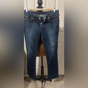 True Religion Women's Dark Blue Jeans 31” inseam